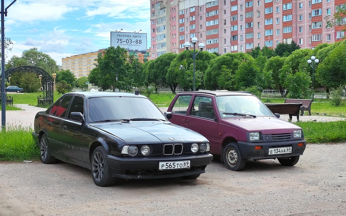 Тверская область, № Р 565 ТО 69 — BMW 5 Series (E34) '87-96