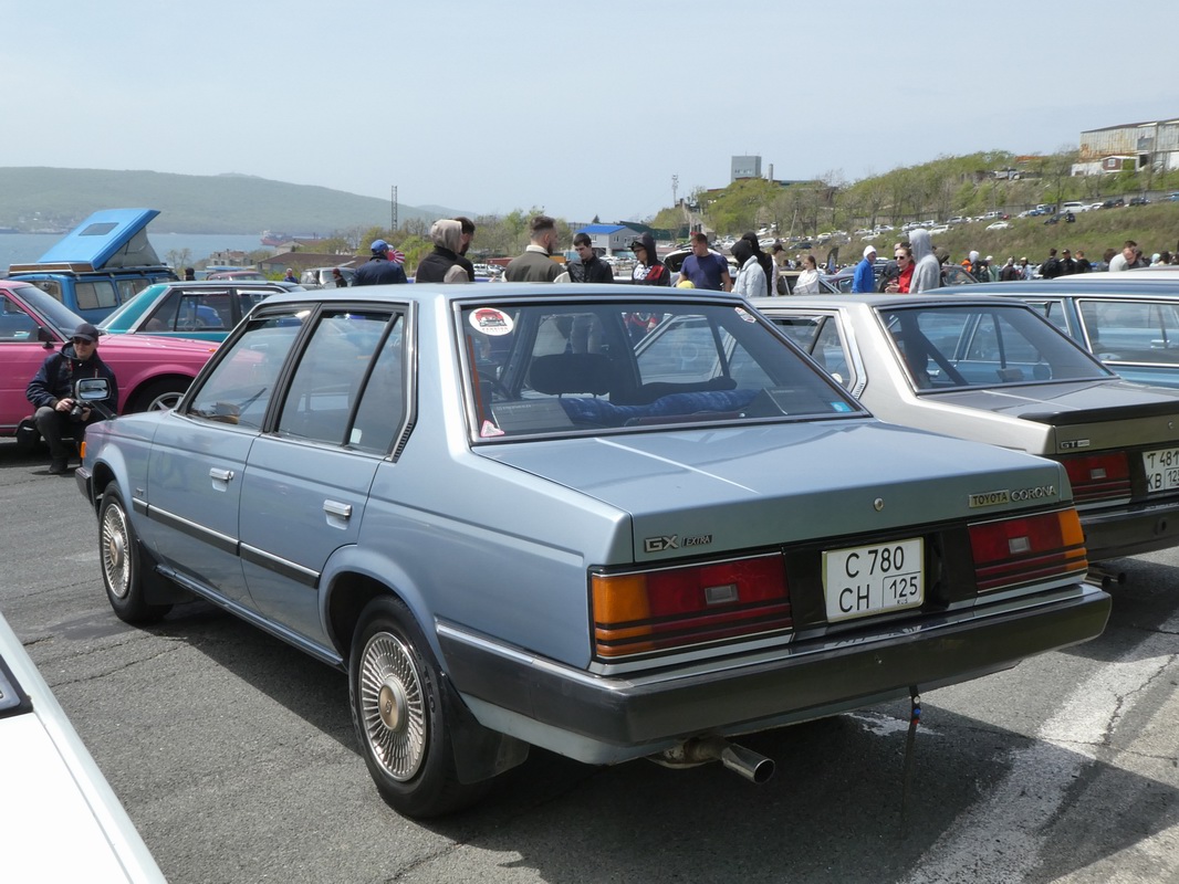 Приморский край, № С 780 СН 125 — Toyota Corona (T140) '82-98; Приморский край — Открытие сезона JDM Oldschool Cars (2024)