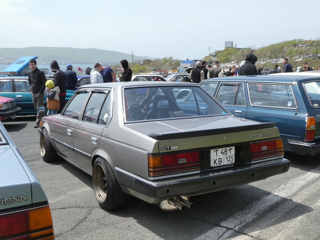 Приморский край, № Т 481 КВ 125 — Toyota Corona (T140) '82-98; Приморский край — Открытие сезона JDM Oldschool Cars (2024)