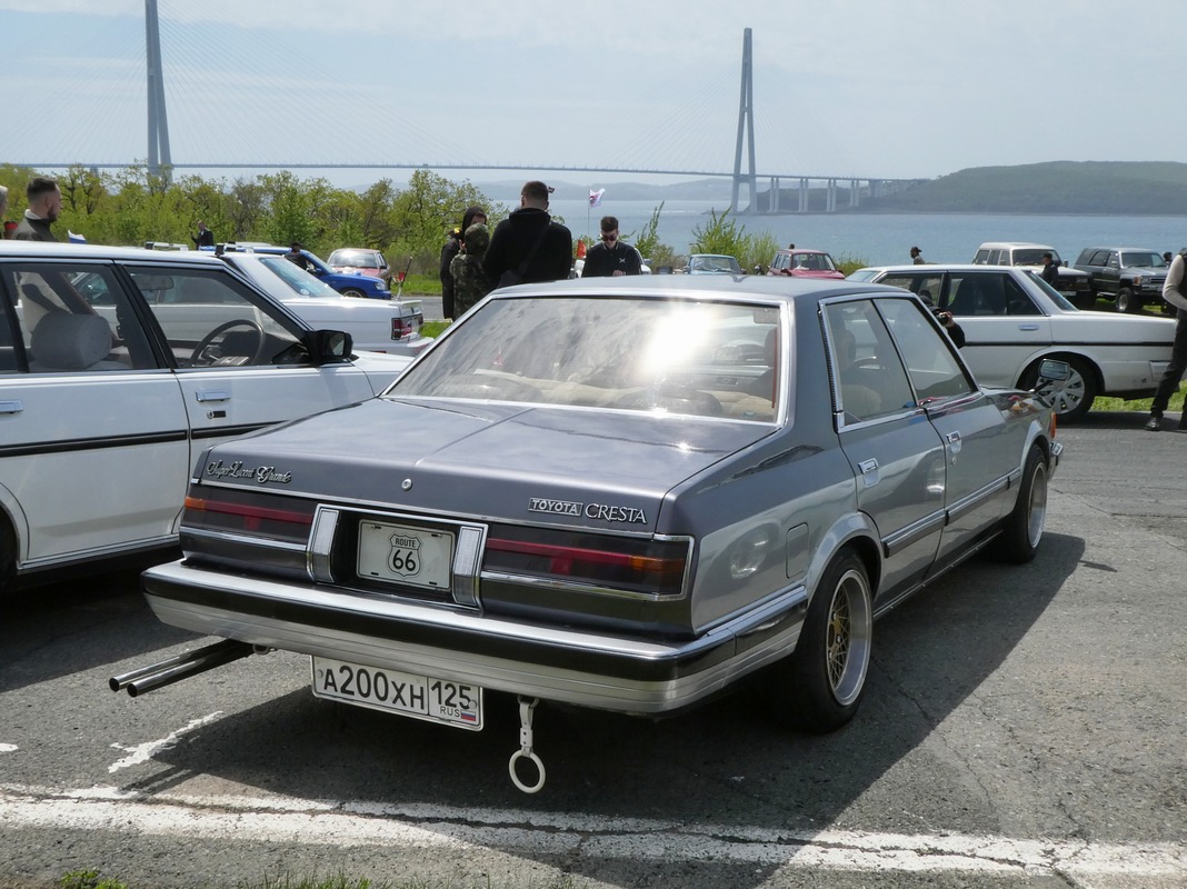 Приморский край, № А 200 ХН 125 — Toyota Cresta (X50/X60) '80-84; Приморский край — Открытие сезона JDM Oldschool Cars (2024)