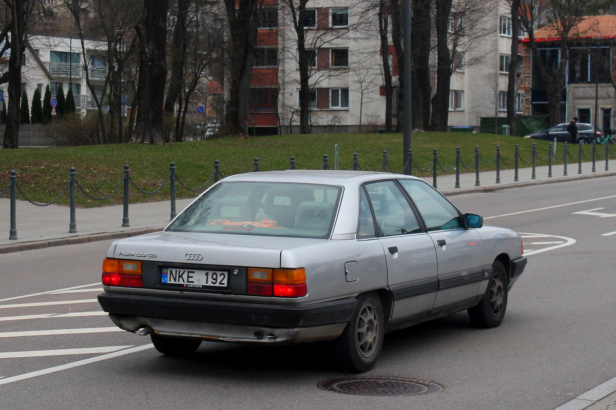 Литва, № NKE 192 — Audi 100 (C3) '82-91