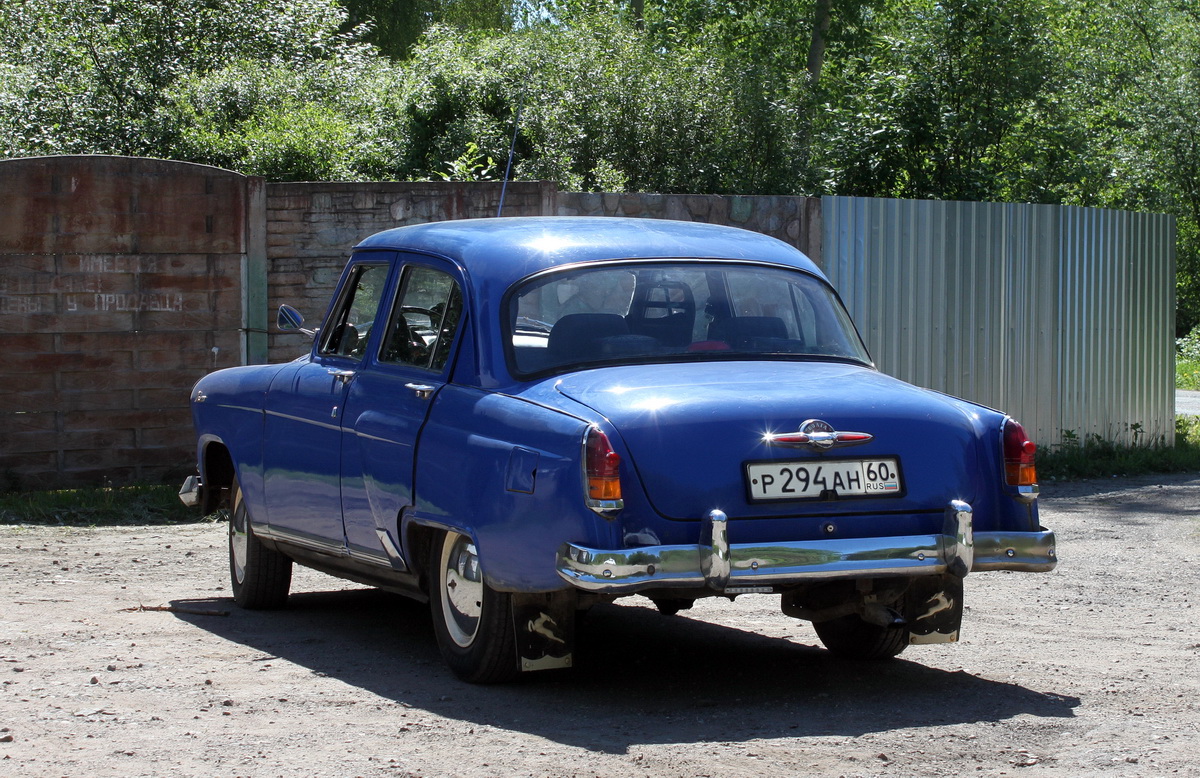 Псковская область, № Р 294 АН 60 — ГАЗ-М-21В Волга '57-58