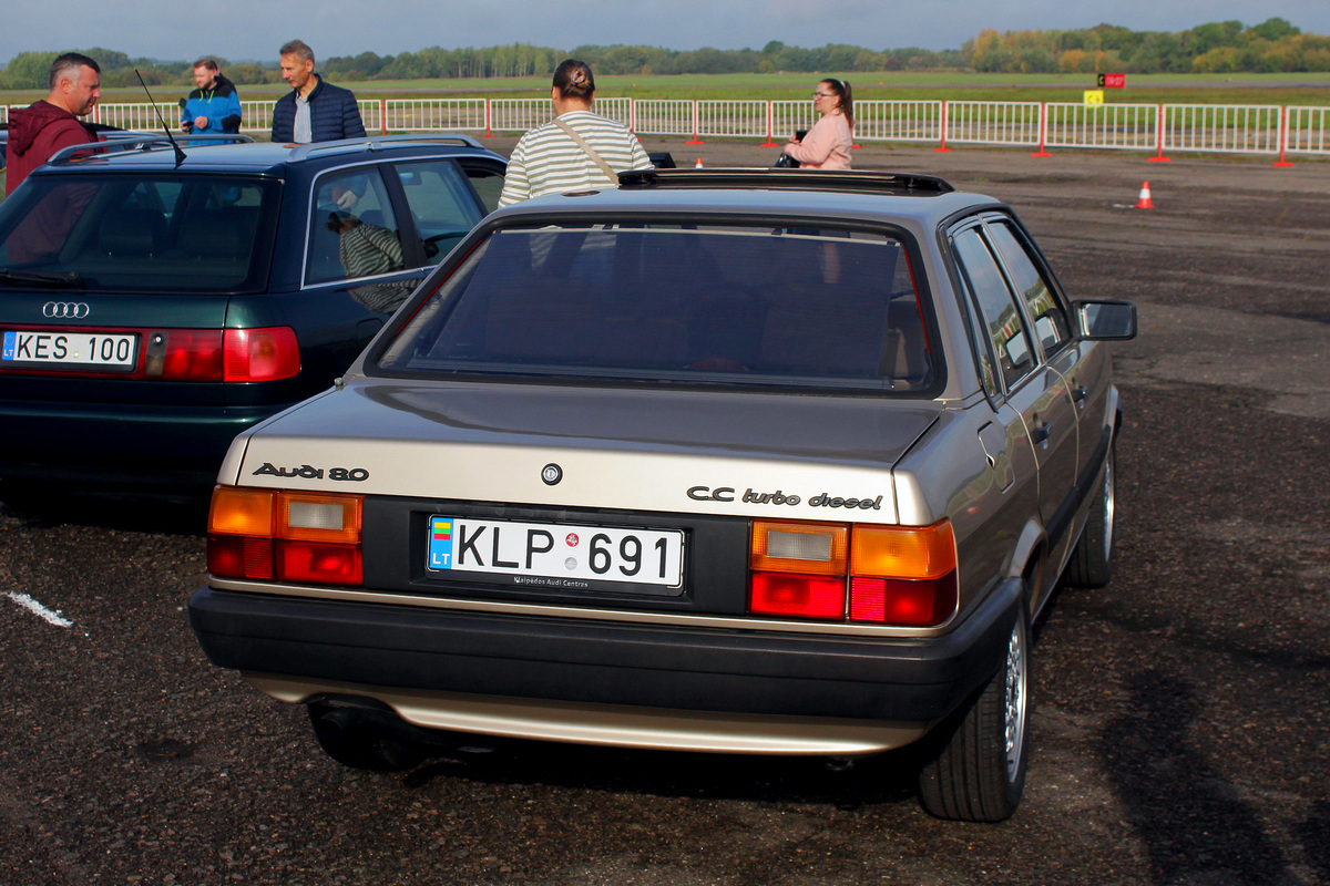 Литва, № KLP 691 — Audi 80 (B2) '78-86; Литва — Retro mugė 2023 ruduo