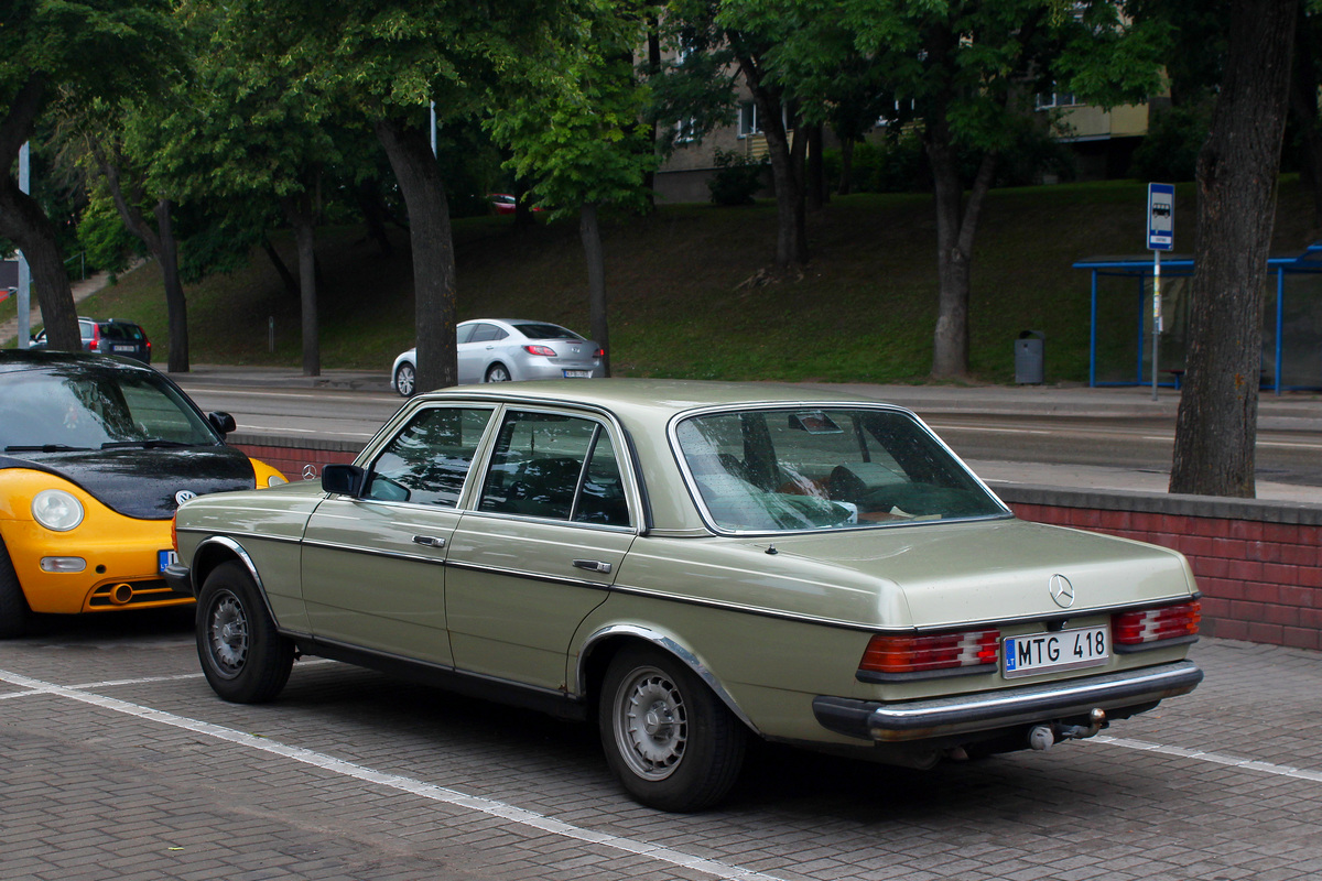 Литва, № MTG 418 — Mercedes-Benz (W123) '76-86