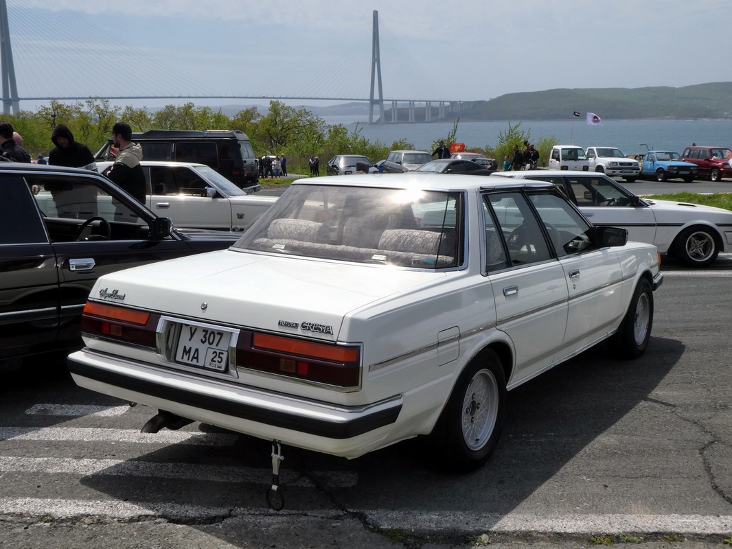 Приморский край, № У 307 МА 25 — Toyota Cresta (X70) '84-88; Приморский край — Открытие сезона JDM Oldschool Cars (2024)