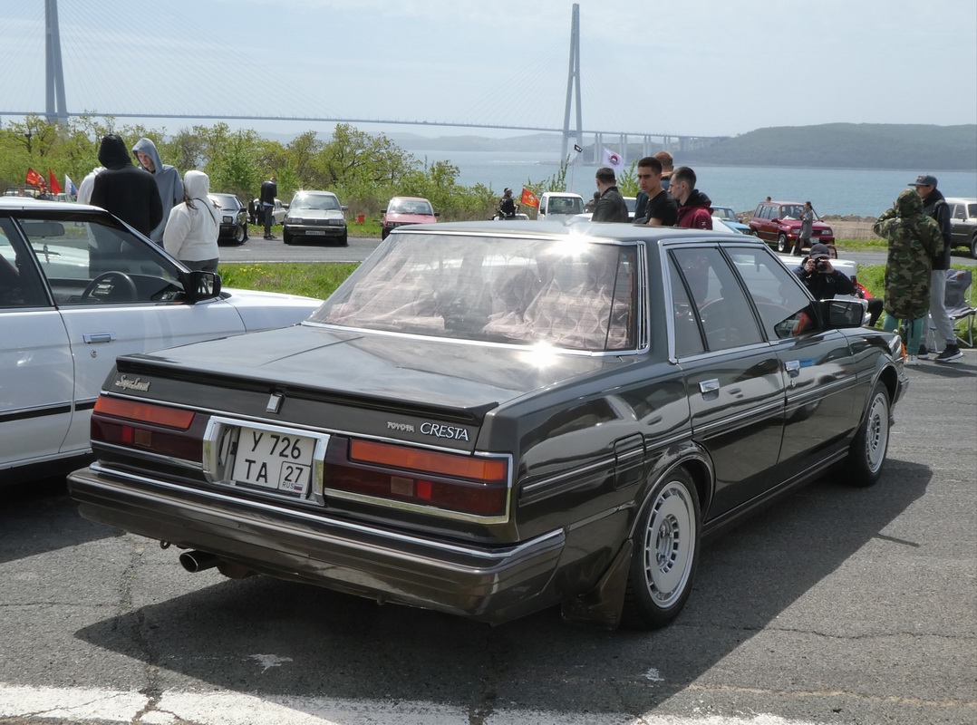 Хабаровский край, № У 726 ТА 27 — Toyota Cresta (X70) '84-88; Приморский край — Открытие сезона JDM Oldschool Cars (2024)