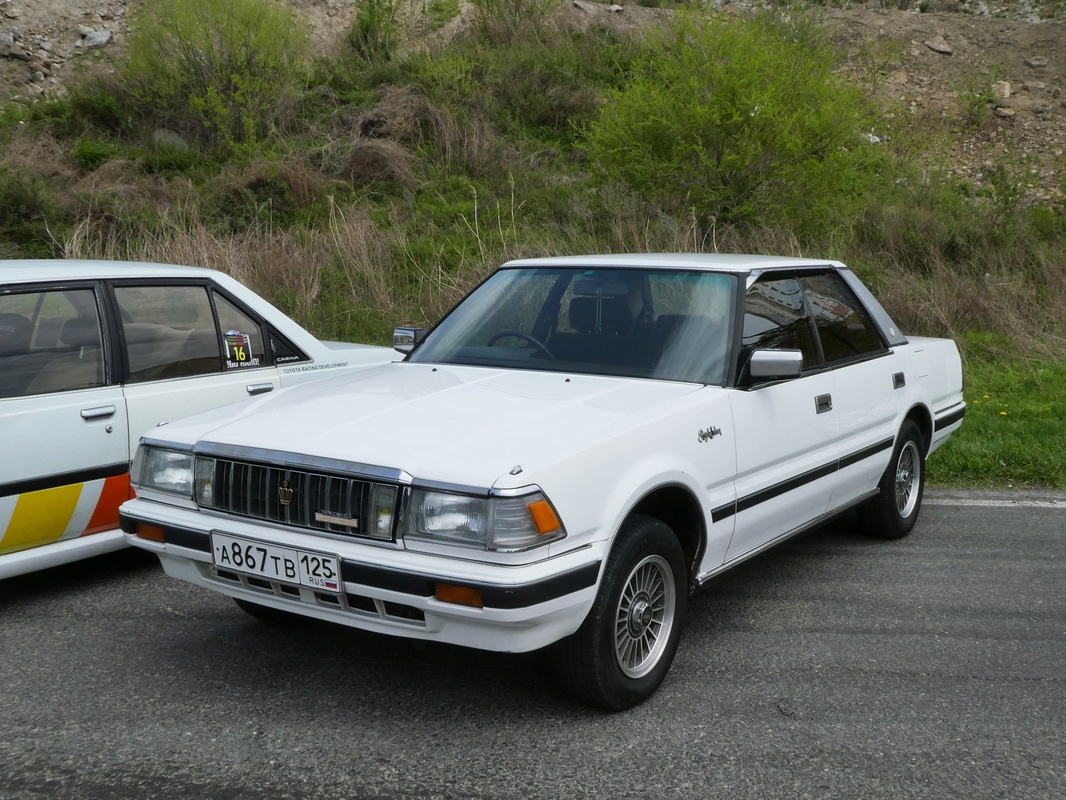 Приморский край, № А 867 ТВ 125 — Toyota Crown (S120) '83-87; Приморский край — Открытие сезона JDM Oldschool Cars (2024)