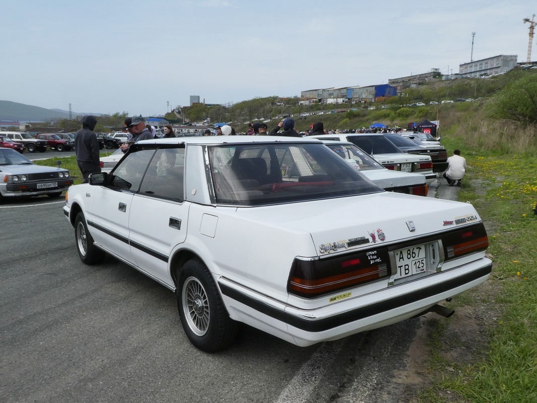 Приморский край, № А 867 ТВ 125 — Toyota Crown (S120) '83-87; Приморский край — Открытие сезона JDM Oldschool Cars (2024)