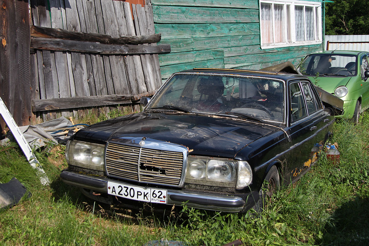 Рязанская область, № А 230 РК 62 — Mercedes-Benz (W123) '76-86