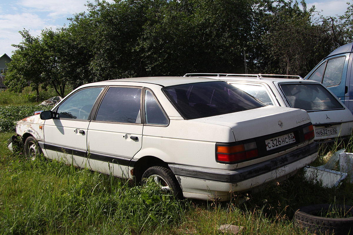 Рязанская область, № С 326 НС 62 — Volkswagen Passat (B3) '88-93