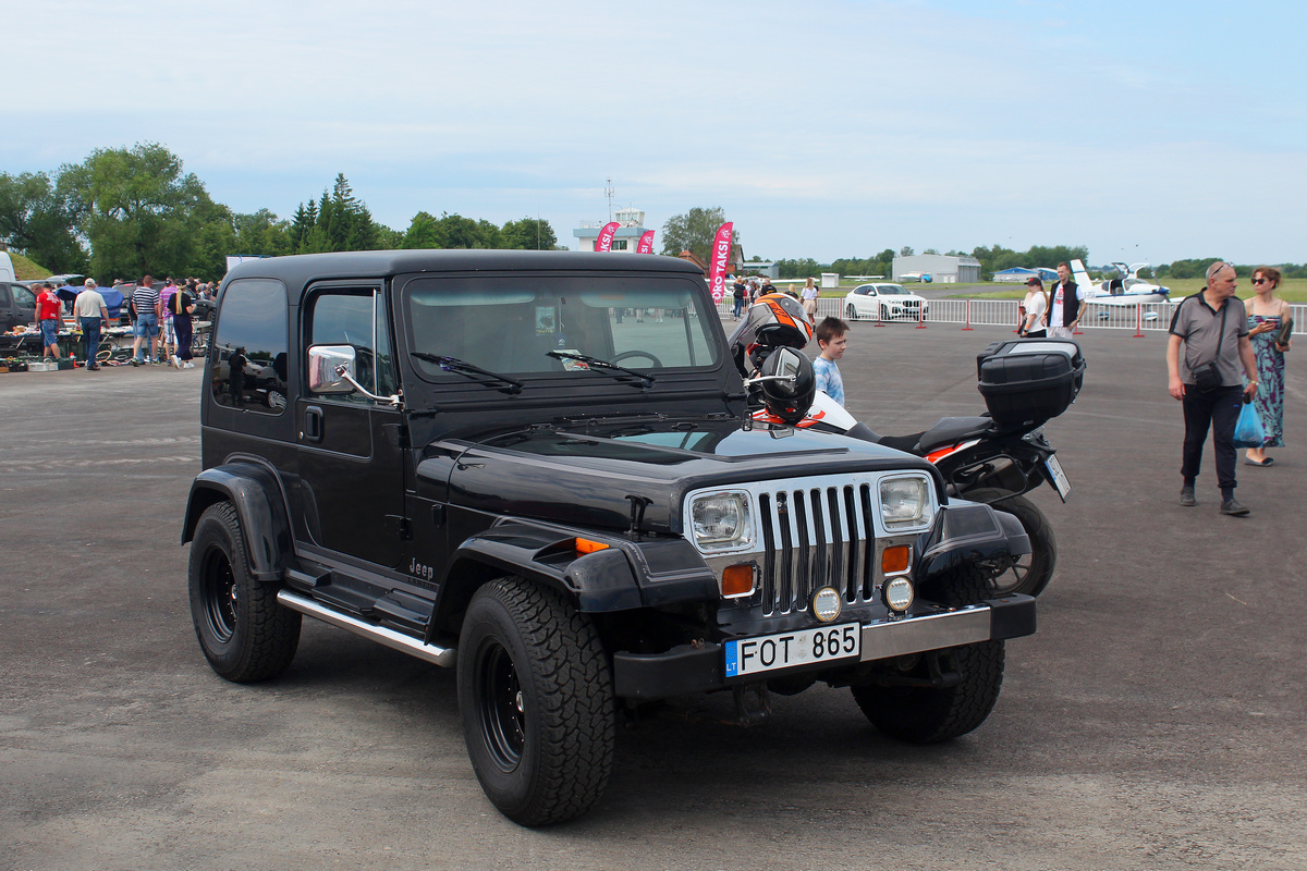 Литва, № FOT 865 — Jeep Wrangler (YJ) '87-96; Литва — Retro mugė 2024