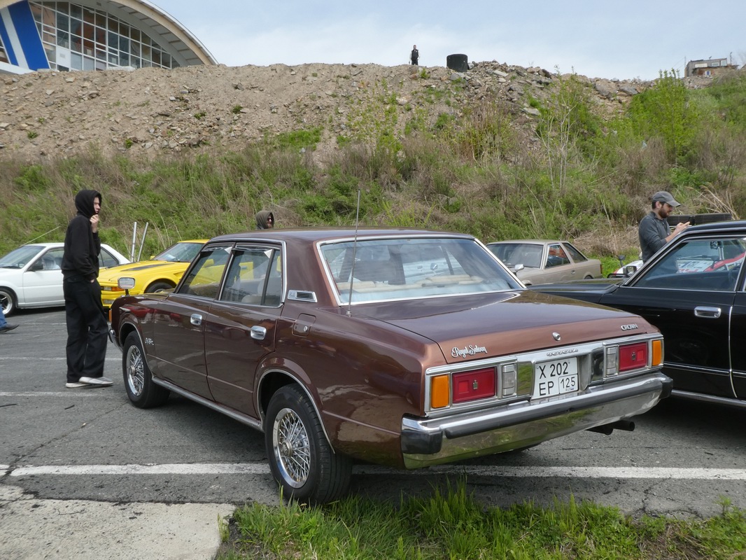 Приморский край, № Х 202 ЕР 125 — Toyota Crown (S80/S90/S100) '74-79; Приморский край — Открытие сезона JDM Oldschool Cars (2024)