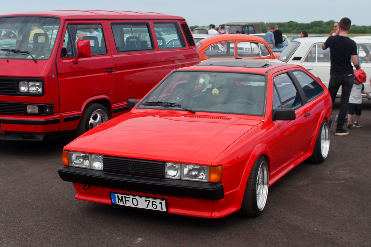Литва, № MFO 761 — Volkswagen Scirocco (2G) '81-92; Литва — Retro mugė 2024
