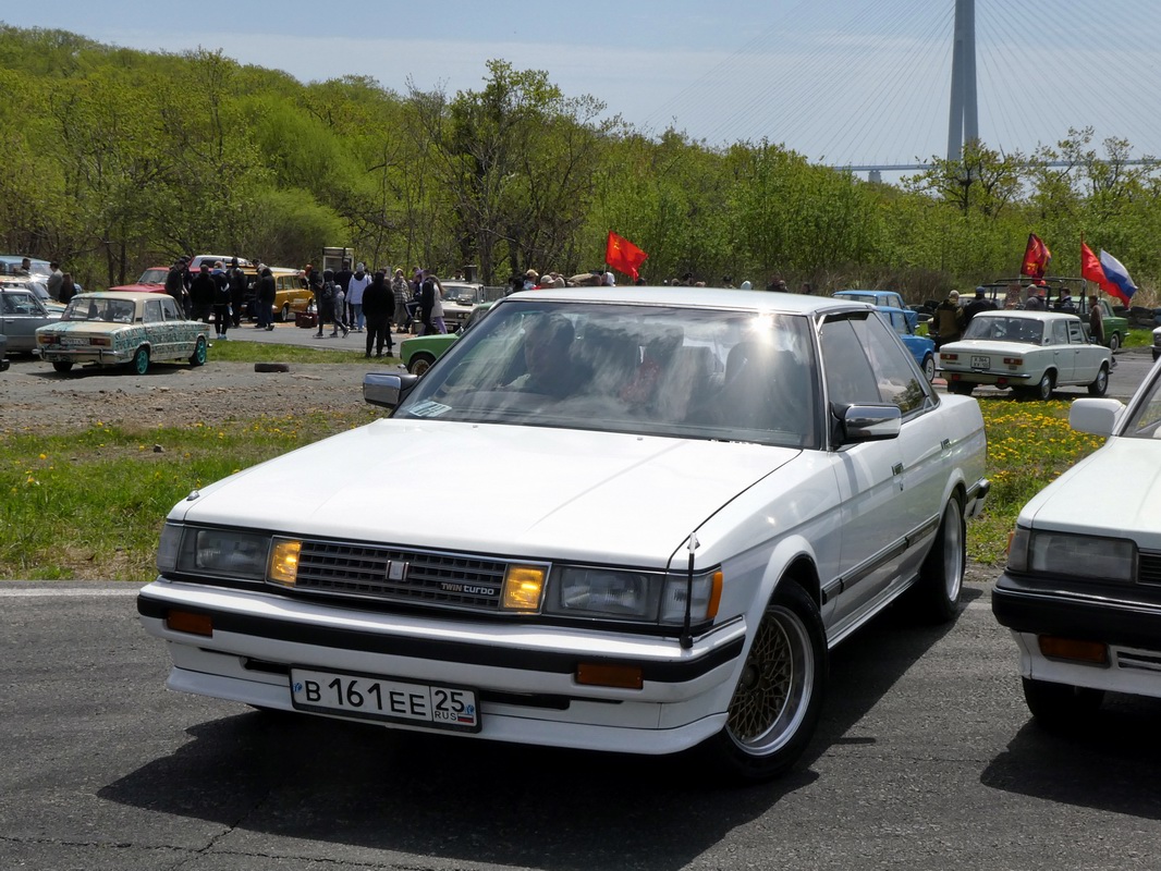 Приморский край, № В 161 ЕЕ 25 — Toyota Mark II (X70) '84-88; Приморский край — Открытие сезона JDM Oldschool Cars (2024)