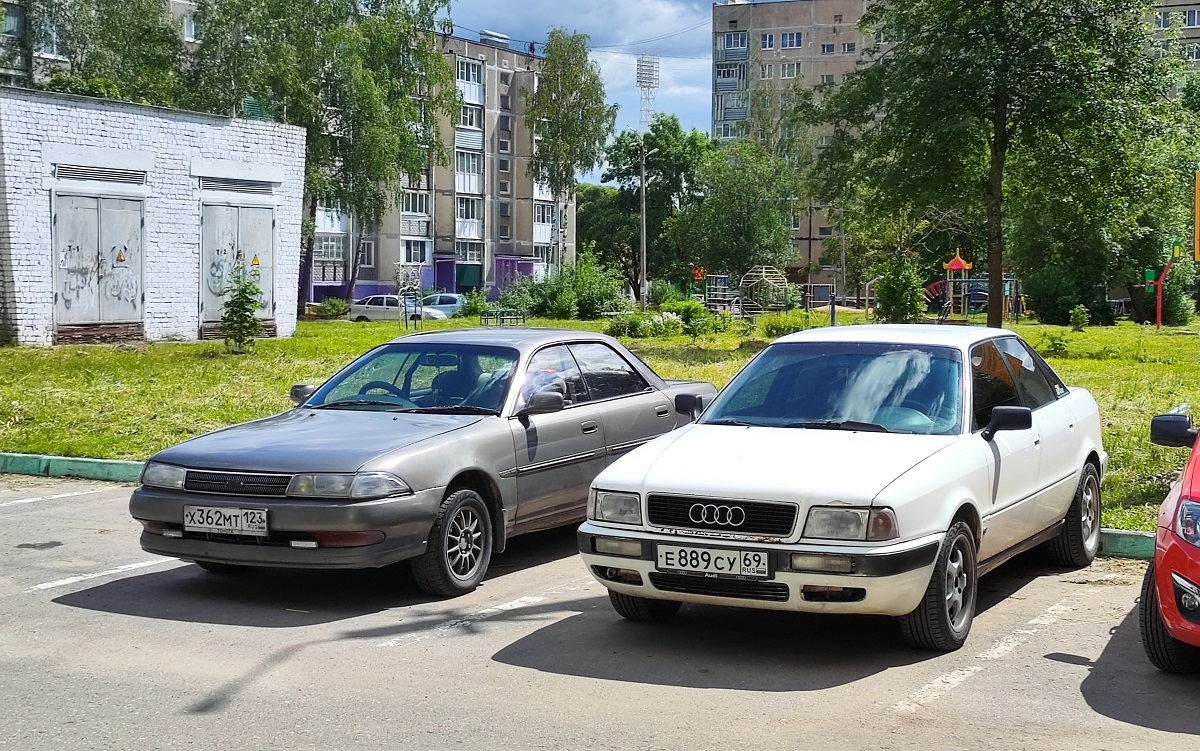 Тверская область, № Е 889 СУ 69 — Audi 80 (B4) '91-96