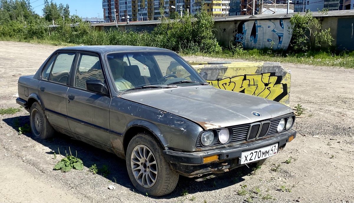 Ленинградская область, № Х 270 ММ 47 — BMW 3 Series (E30) '82-94