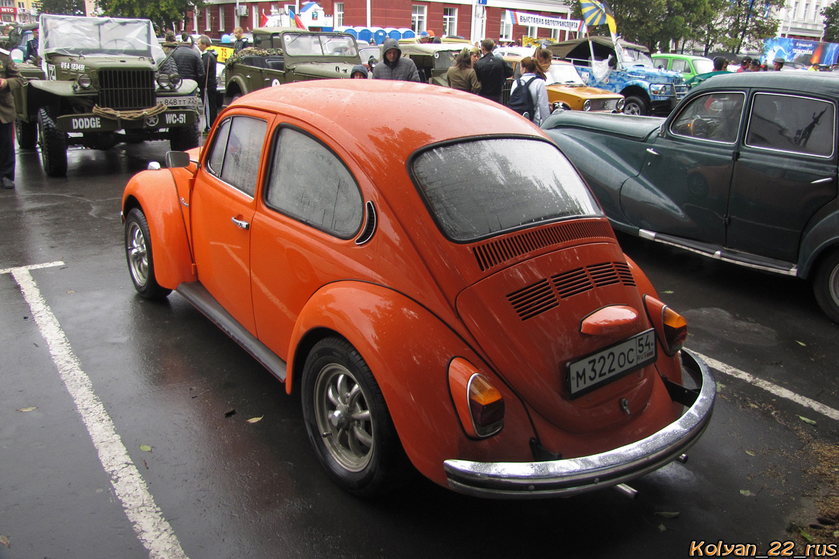 Новосибирская область, № М 322 ОС 54 — Volkswagen Käfer (общая модель); Алтайский край — Выставки ко Дню города. Барнаул. 2013 год