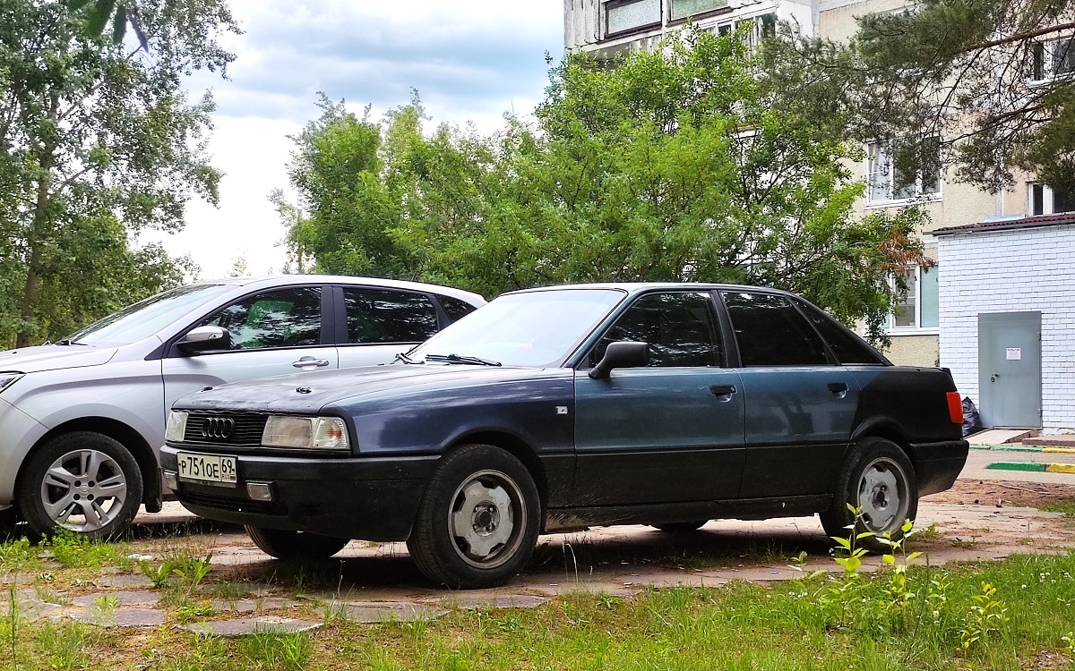 Тверская область, № Р 751 ОЕ 69 — Audi 80 (B3) '86-91