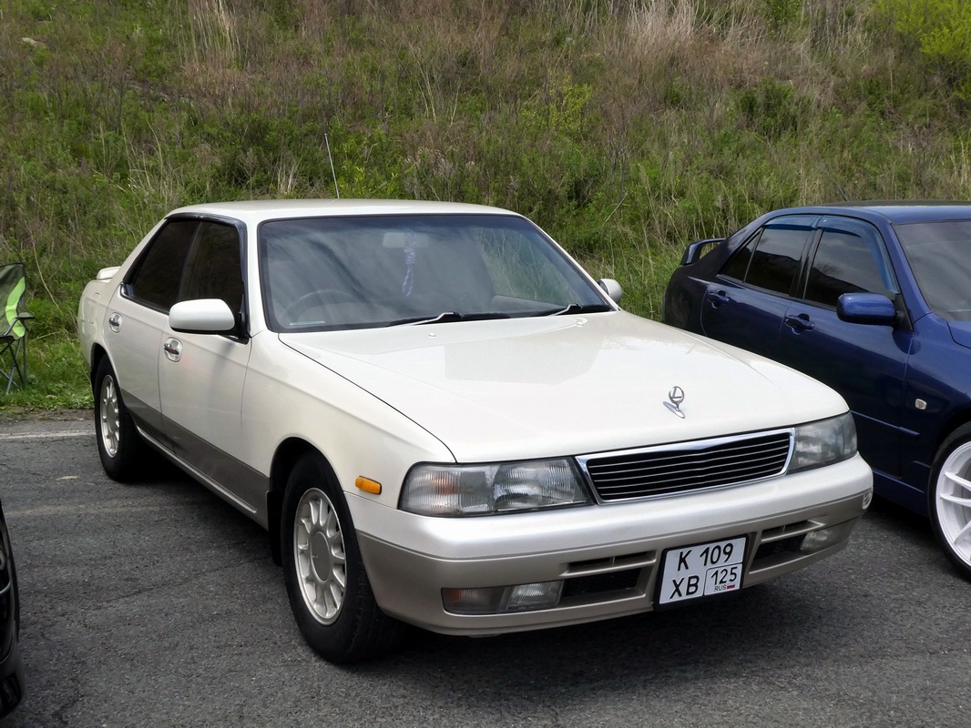 Приморский край, № К 109 ХВ 125 — Nissan Laurel (C34) '93-97; Приморский край — Открытие сезона JDM Oldschool Cars (2024)