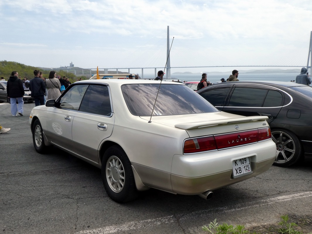 Приморский край, № К 109 ХВ 125 — Nissan Laurel (C34) '93-97; Приморский край — Открытие сезона JDM Oldschool Cars (2024)