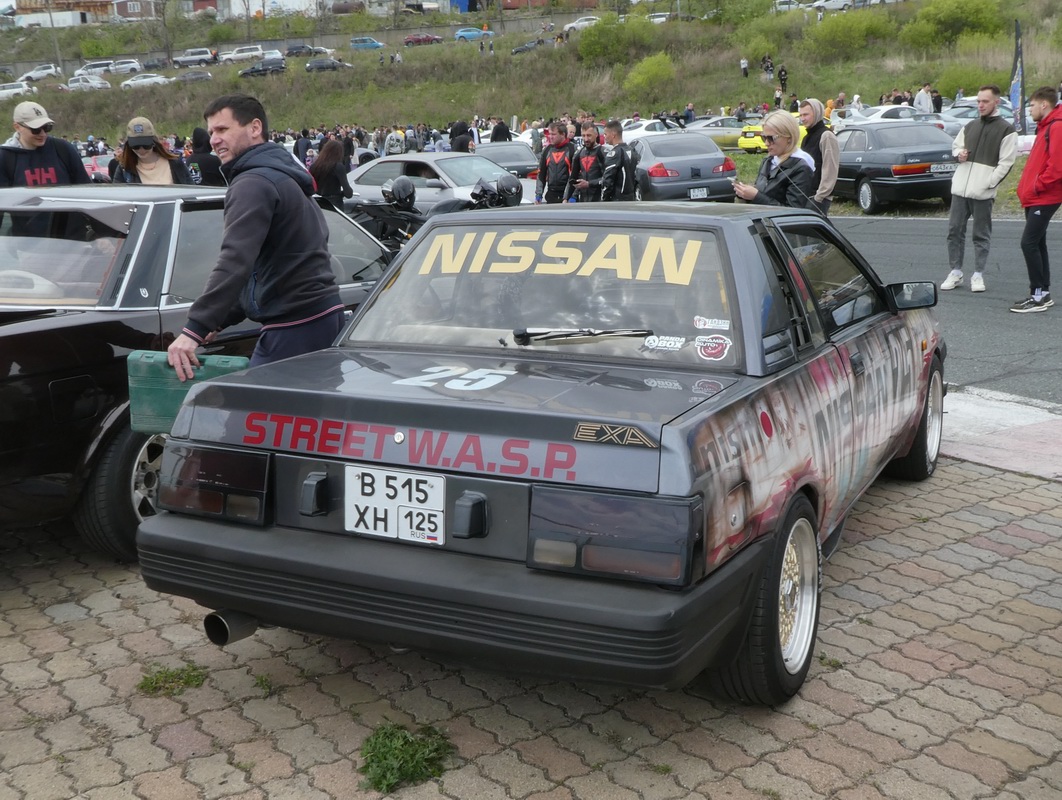 Приморский край, № В 515 ХН 125 — Nissan Pulsar (N12) '82–86; Приморский край — Открытие сезона JDM Oldschool Cars (2024)