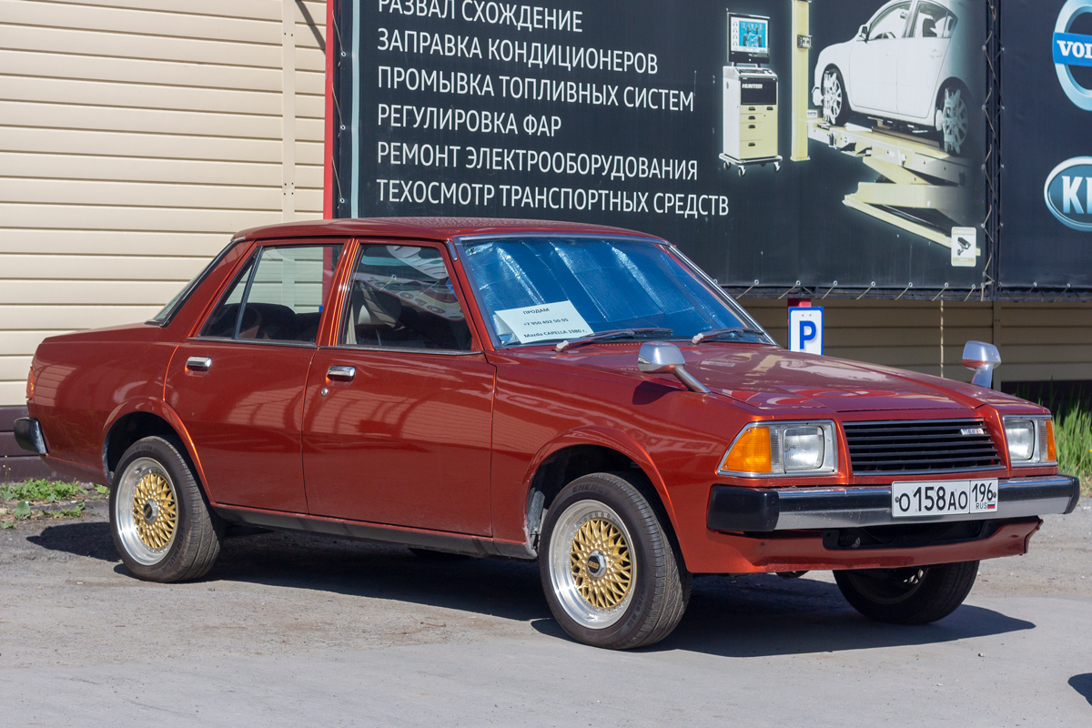 Тюменская область, № О 158 АО 196 — Mazda 626/Capella (CB) '78-82