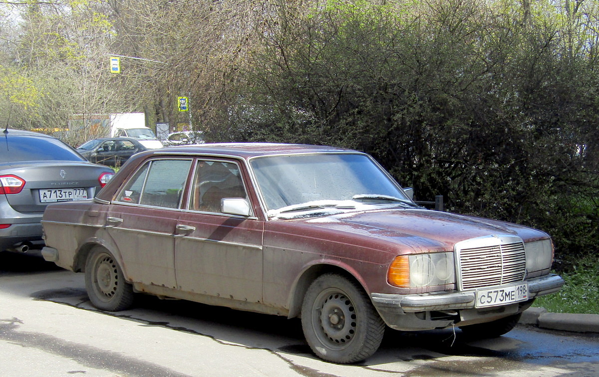 Санкт-Петербург, № С 573 МЕ 198 — Mercedes-Benz (W123) '76-86