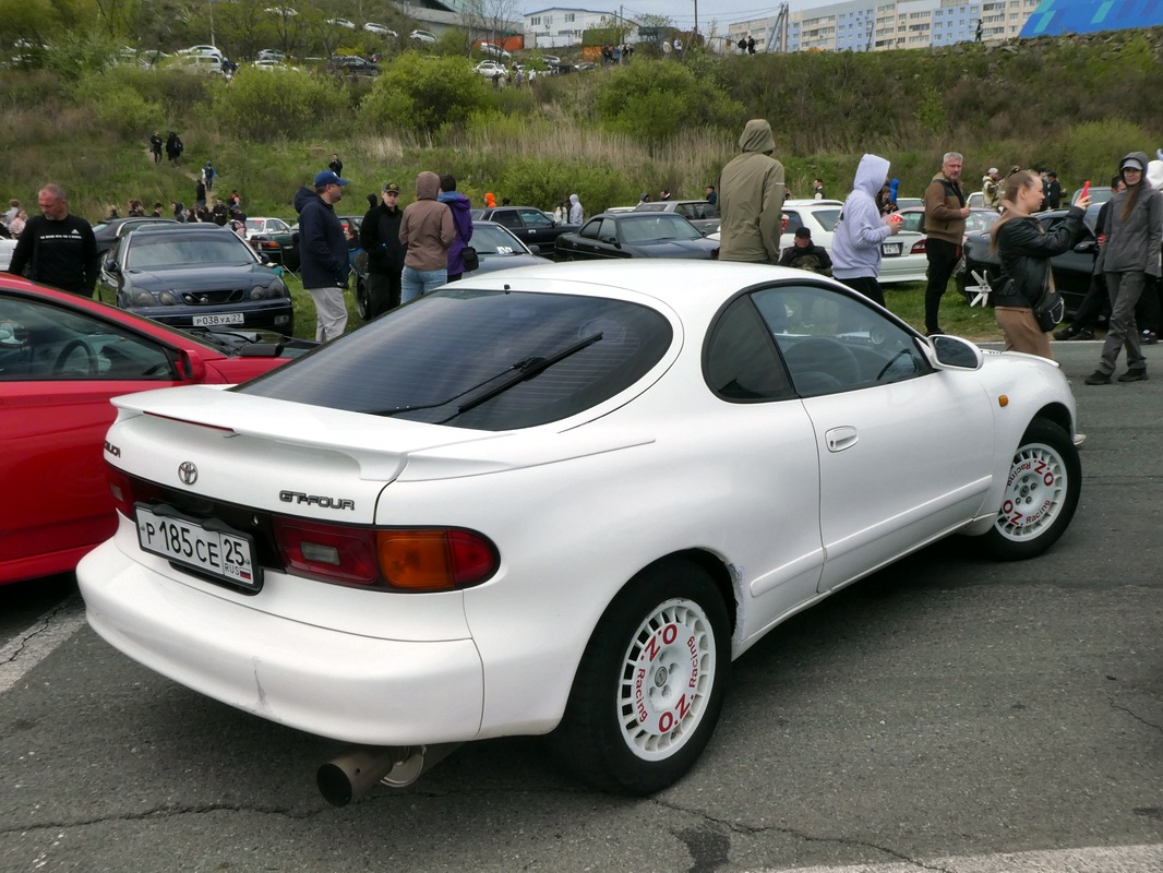 Приморский край, № Р 185 СЕ 25 — Toyota Celica (T180) '89-93; Приморский край — Открытие сезона JDM Oldschool Cars (2024)