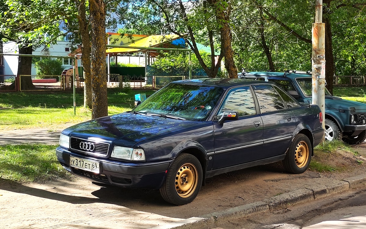 Тверская область, № У 317 ЕТ 69 — Audi 80 (B4) '91-96