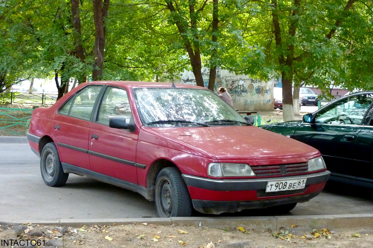 Ростовская область, № Т 908 ВЕ 61 — Peugeot 405 '87-93