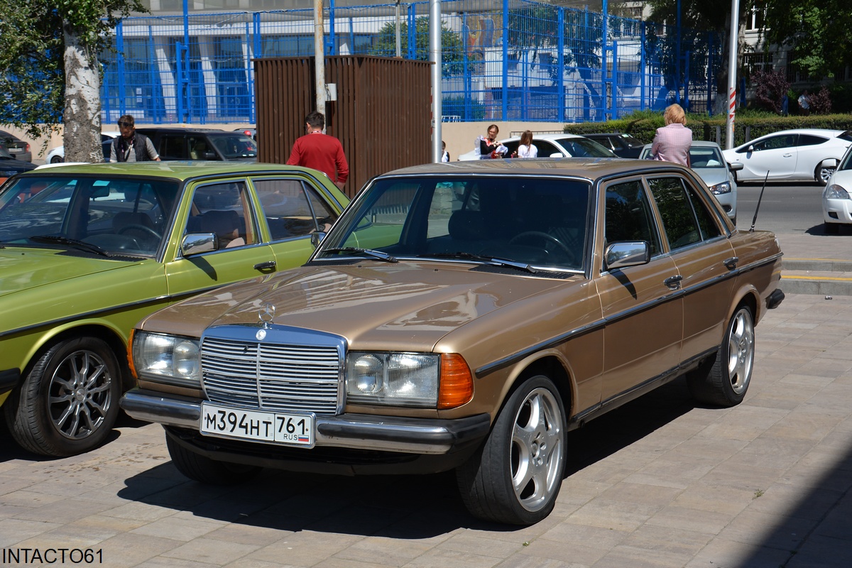 Ростовская область, № М 394 НТ 761 — Mercedes-Benz (W123) '76-86; Ростовская область — Retro Motor Show_2024