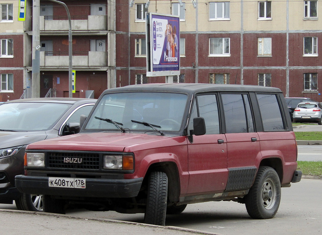 Санкт-Петербург, № К 408 ТХ 178 — Isuzu Trooper (1G) '81-91