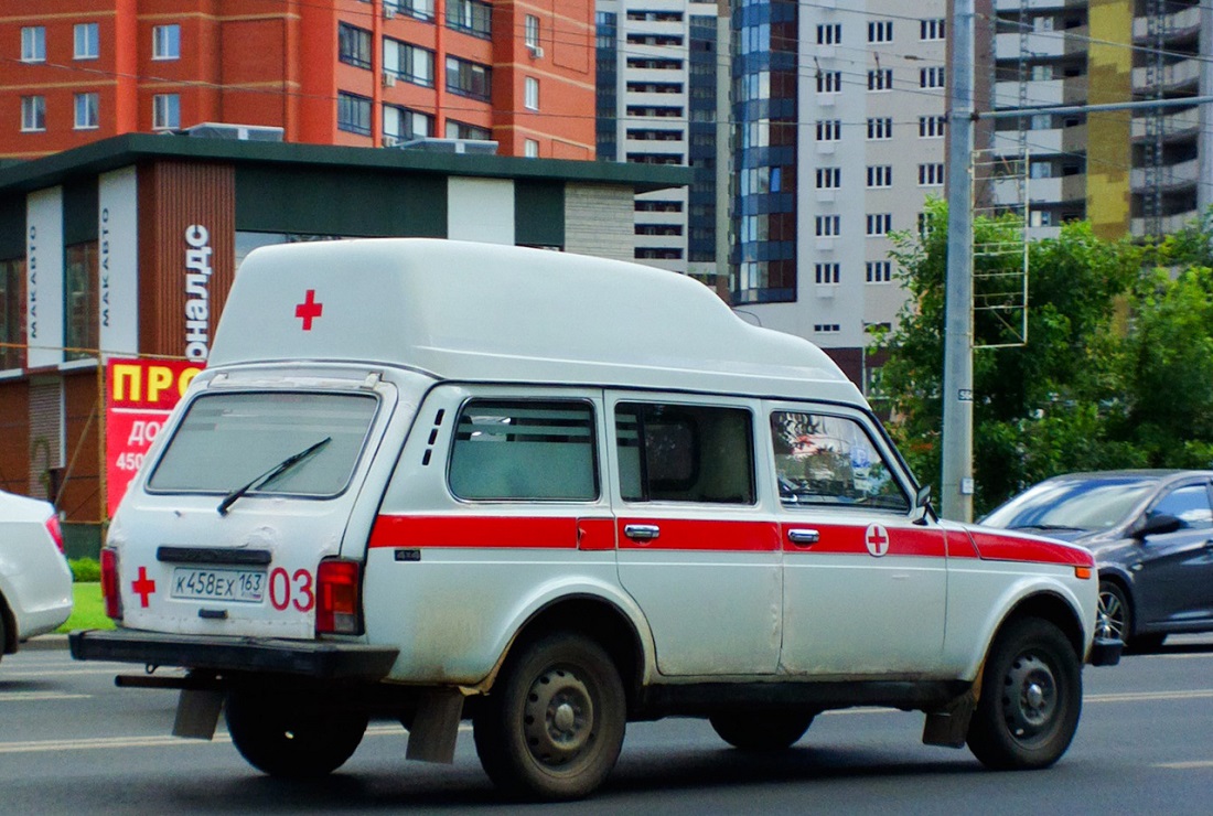 Самарская область, № К 458 ЕХ 163 — ВАЗ-2131 '95-19