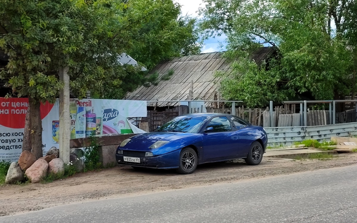 Тверская область, № Р 833 ОЕ 69 — FIAT Coupé '93-00