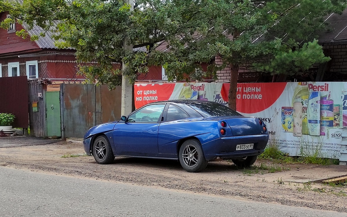 Тверская область, № Р 833 ОЕ 69 — FIAT Coupé '93-00