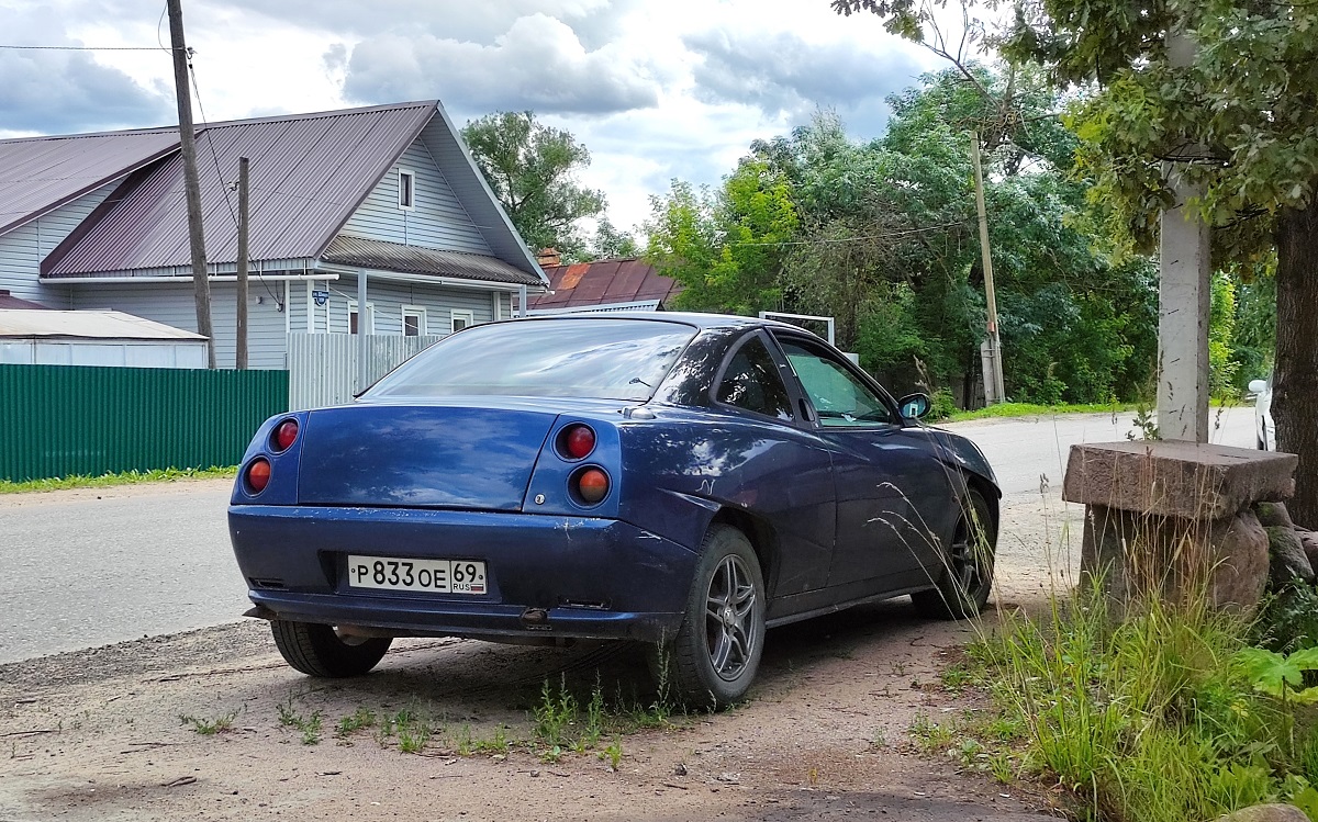 Тверская область, № Р 833 ОЕ 69 — FIAT Coupé '93-00