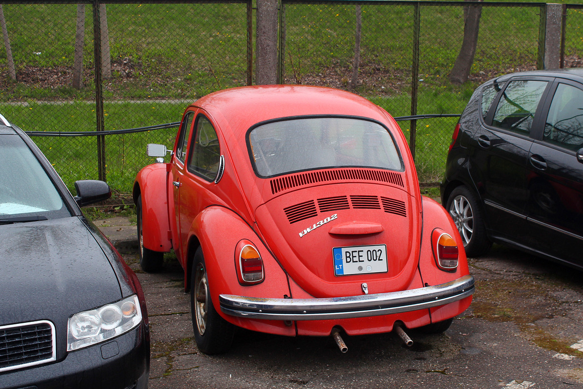 Литва, № BEE 002 — Volkswagen Käfer 1302/1303 '70-75