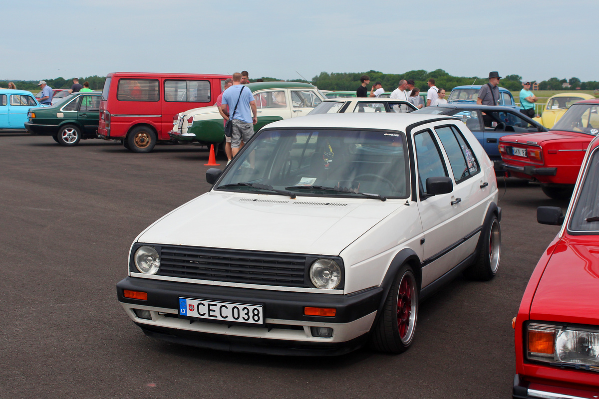 Литва, № CEC 038 — Volkswagen Golf (Typ 19) '83-92; Литва — Retro mugė 2024