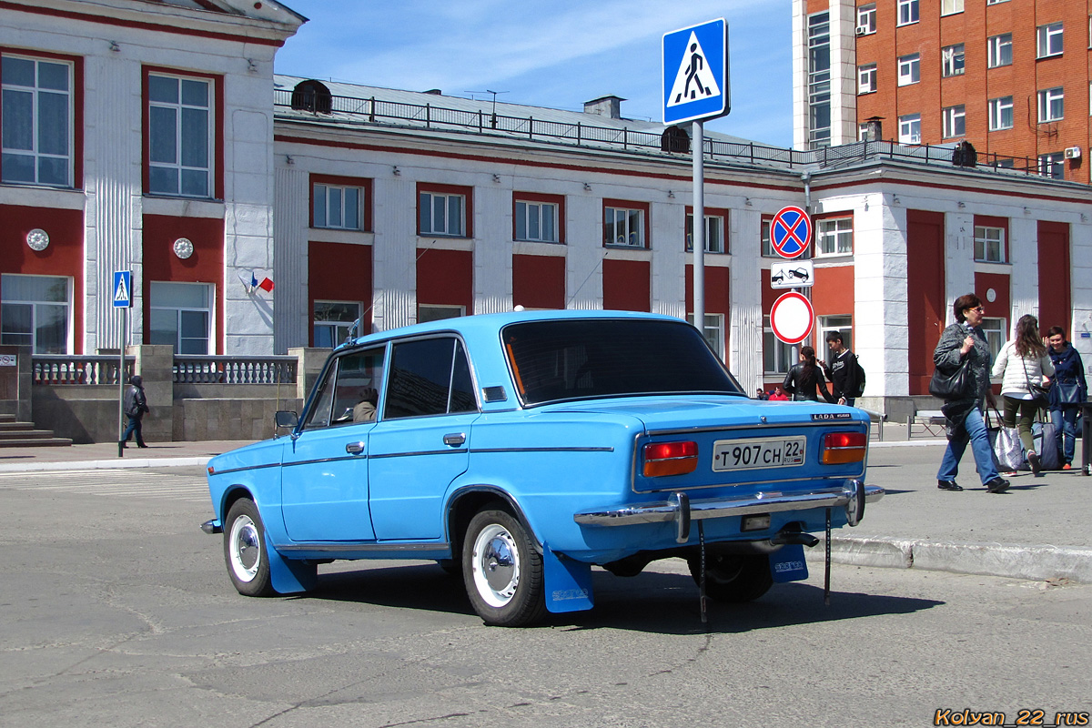 Алтайский край, № Т 907 СН 22 — ВАЗ-2103 '72-84; Алтайский край — День Победы. Барнаул. 2017 год