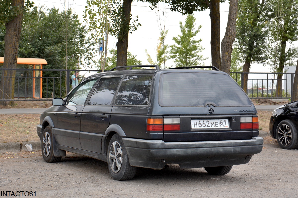 Ростовская область, № Н 662 МЕ 61 — Volkswagen Passat (B3) '88-93