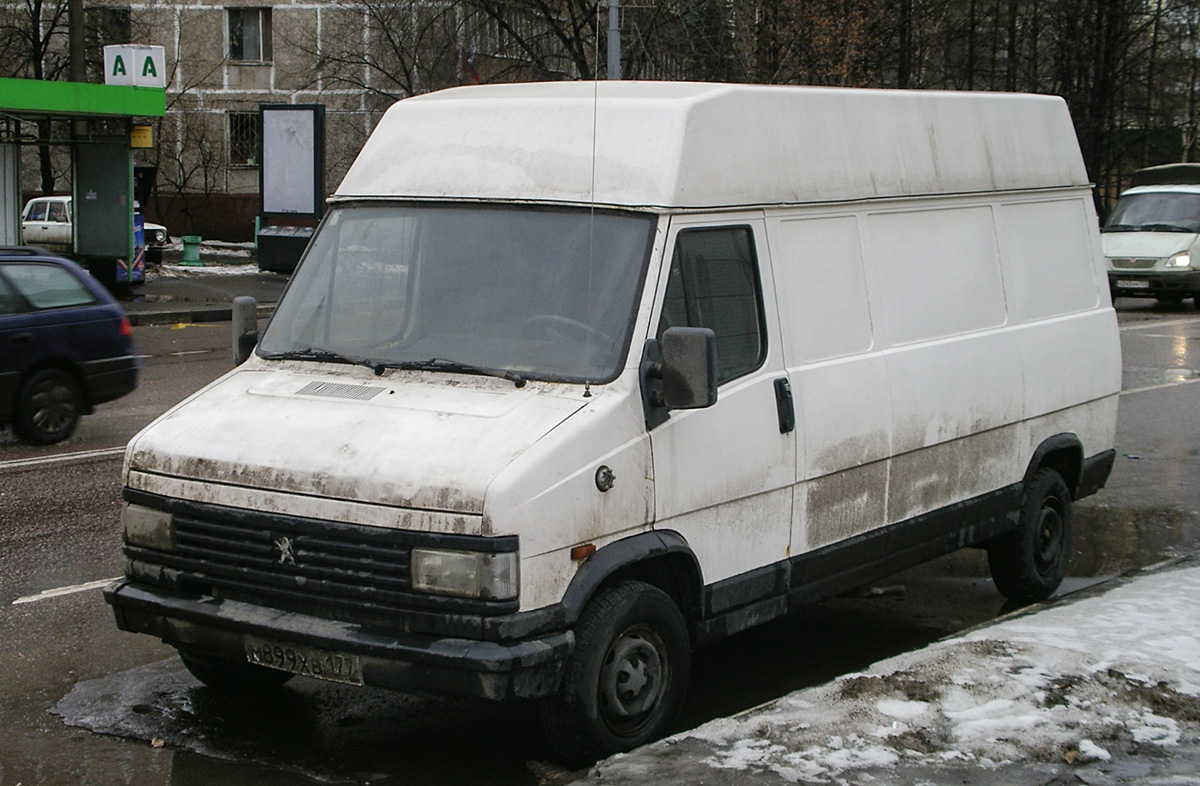 Москва, № М 899 ХВ 177 — Peugeot J5 '81-93