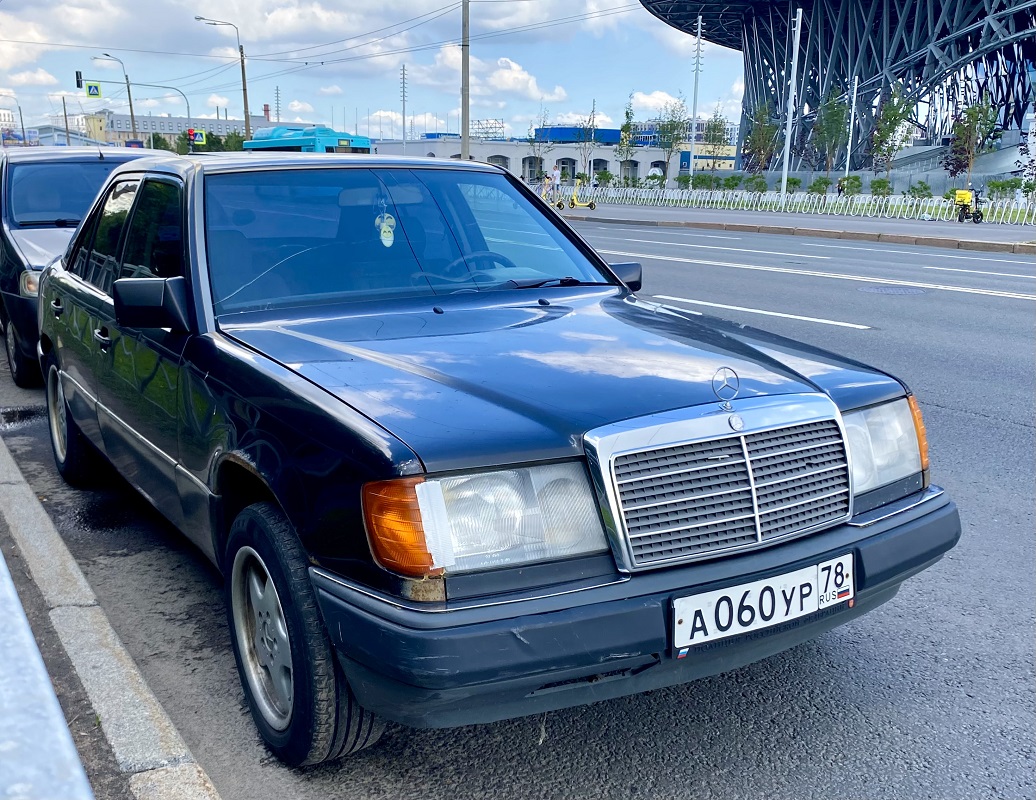 Санкт-Петербург, № А 060 УР 78 — Mercedes-Benz (W124) '84-96