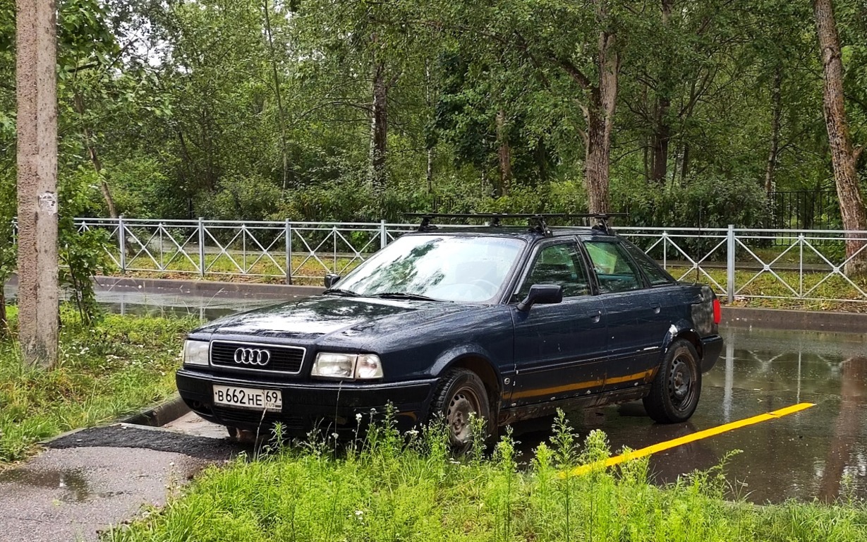 Тверская область, № В 662 НЕ 69 — Audi 80 (B3) '86-91