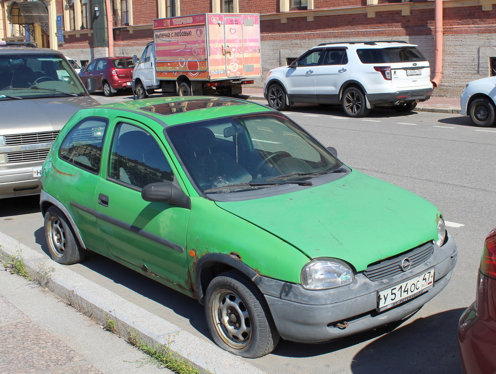Ленинградская область, № У 514 ОС 47 — Opel Corsa (B) '93-00