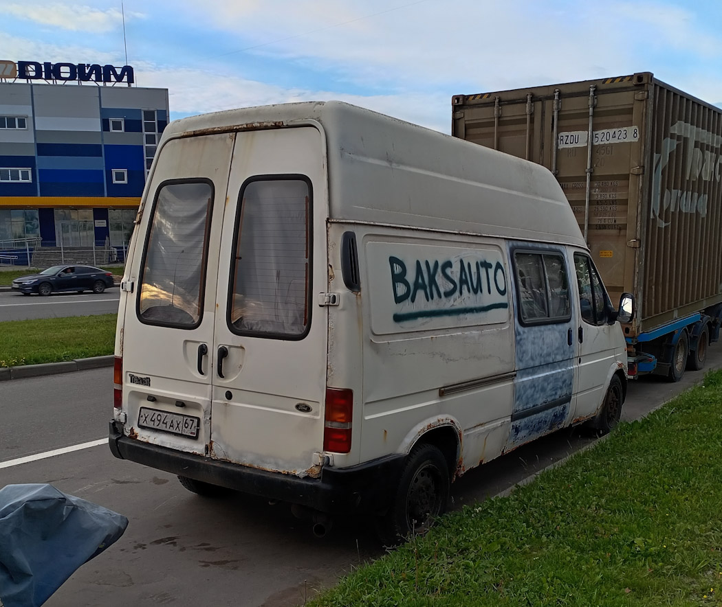 Смоленская область, № Х 494 АХ 67 — Ford Transit (3G) '86-94