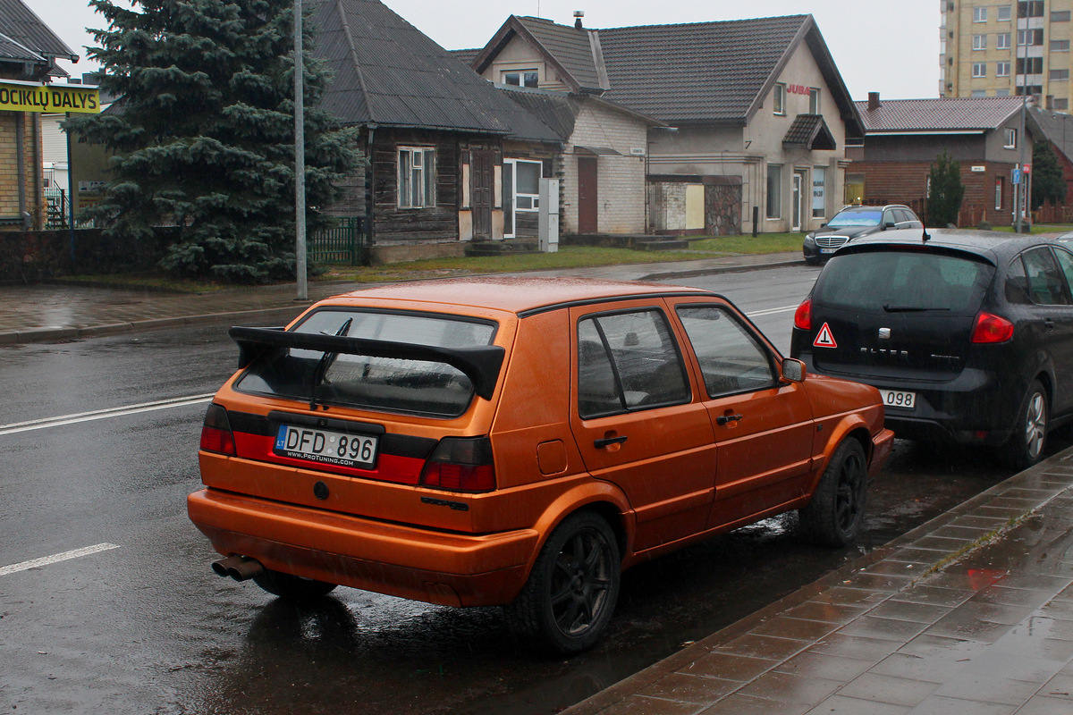 Литва, № DFD 896 — Volkswagen Golf (Typ 19) '83-92