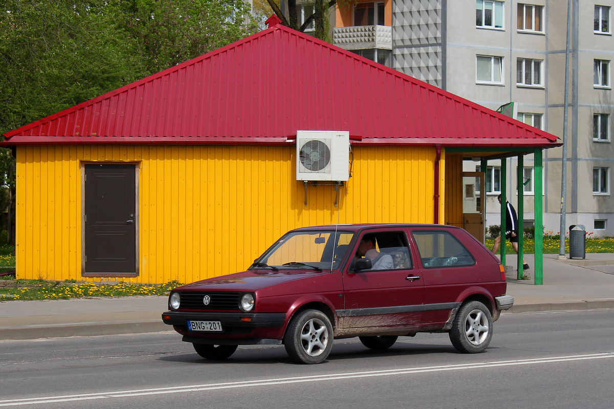 Литва, № BNG 201 — Volkswagen Golf (Typ 19) '83-92