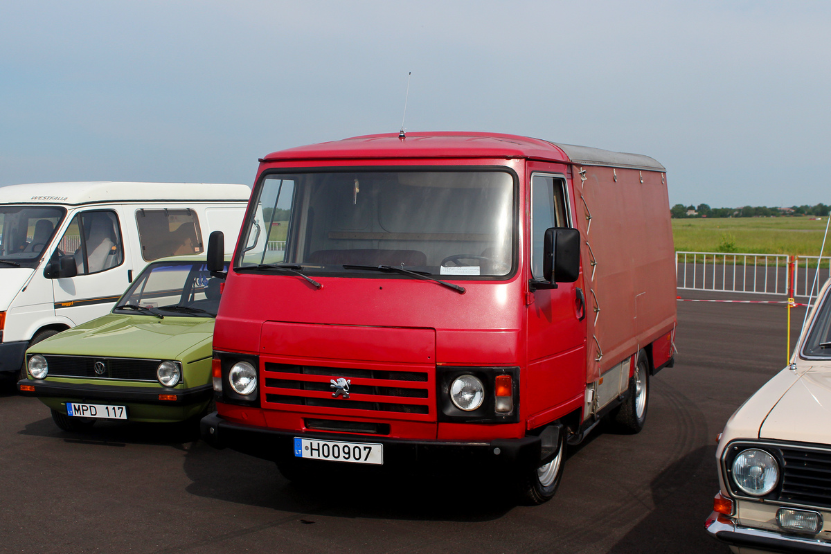 Литва, № H00907 — Peugeot J9 '81-91; Литва — Retro mugė 2024