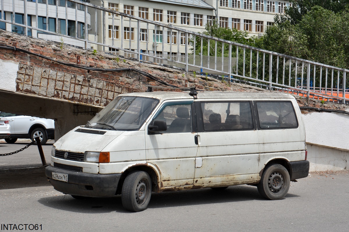 Ростовская область, № В 296 ОН 161 — Volkswagen Typ 2 (T4) '90-03