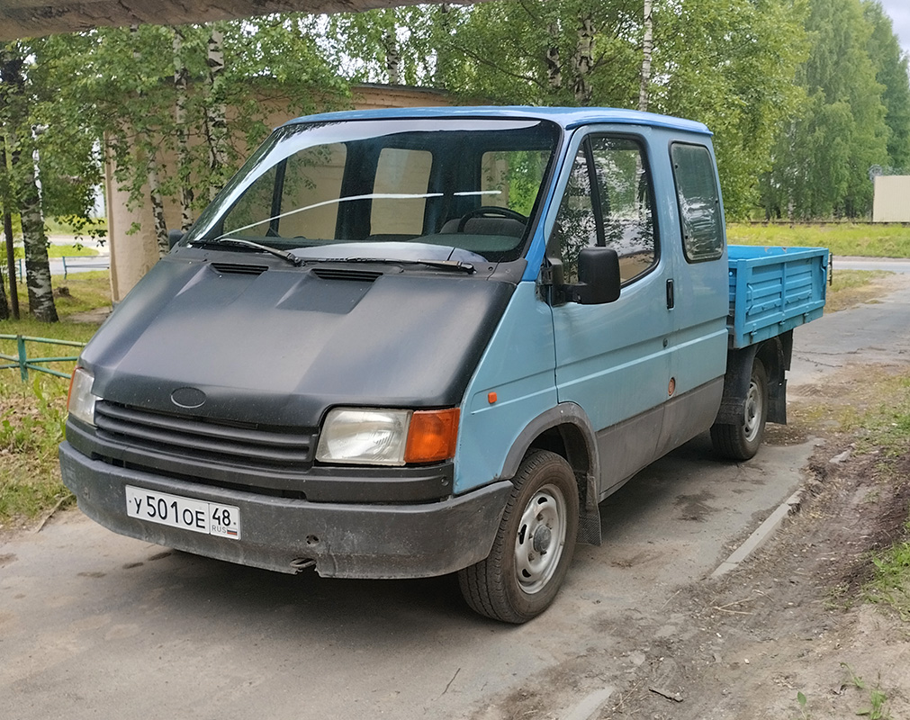 Архангельская область, № У 501 ОЕ 48 — Ford Transit (3G) '86-94